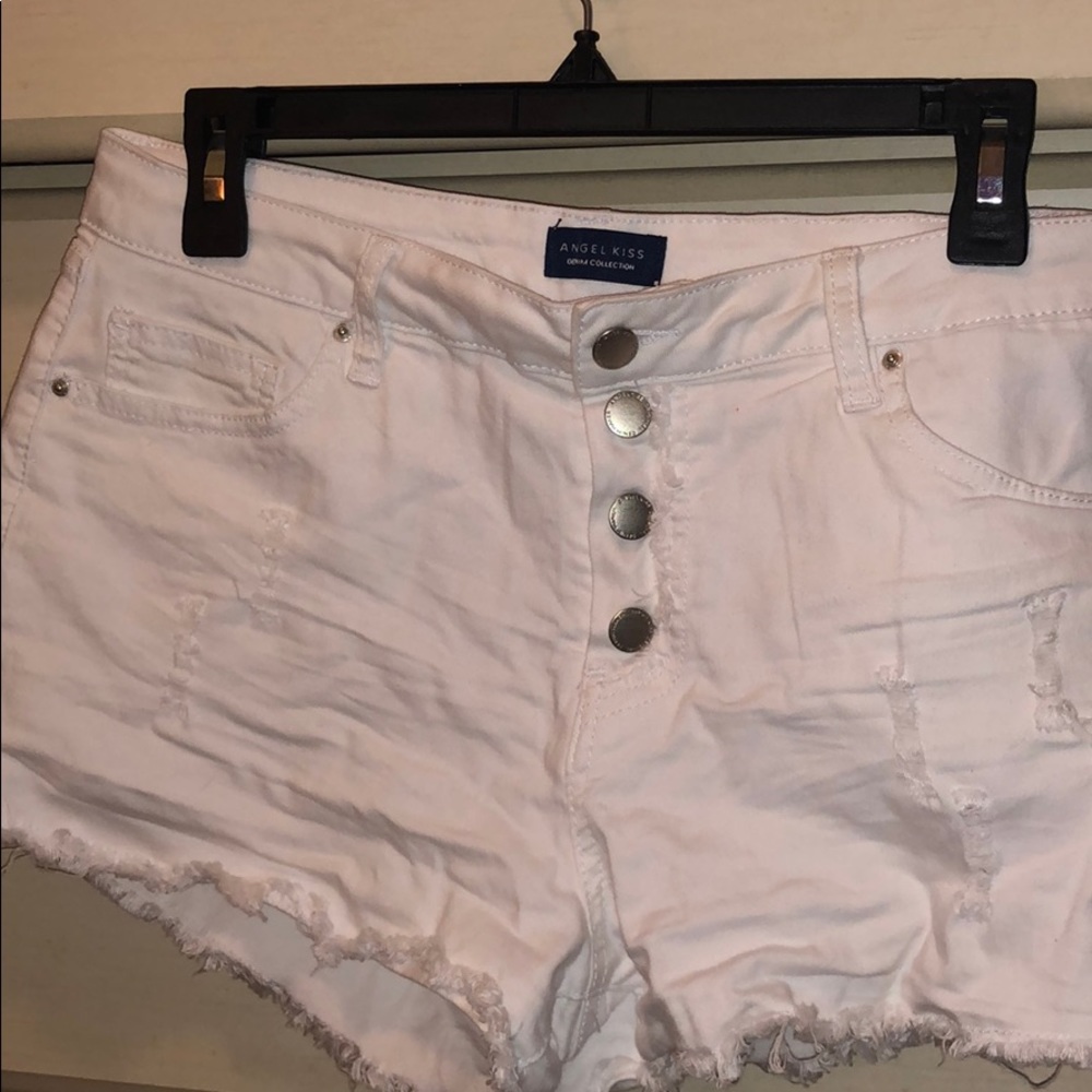 White shorts